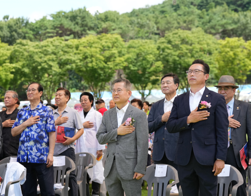 아산시기독교연합회 광복절 제80주년 기념식